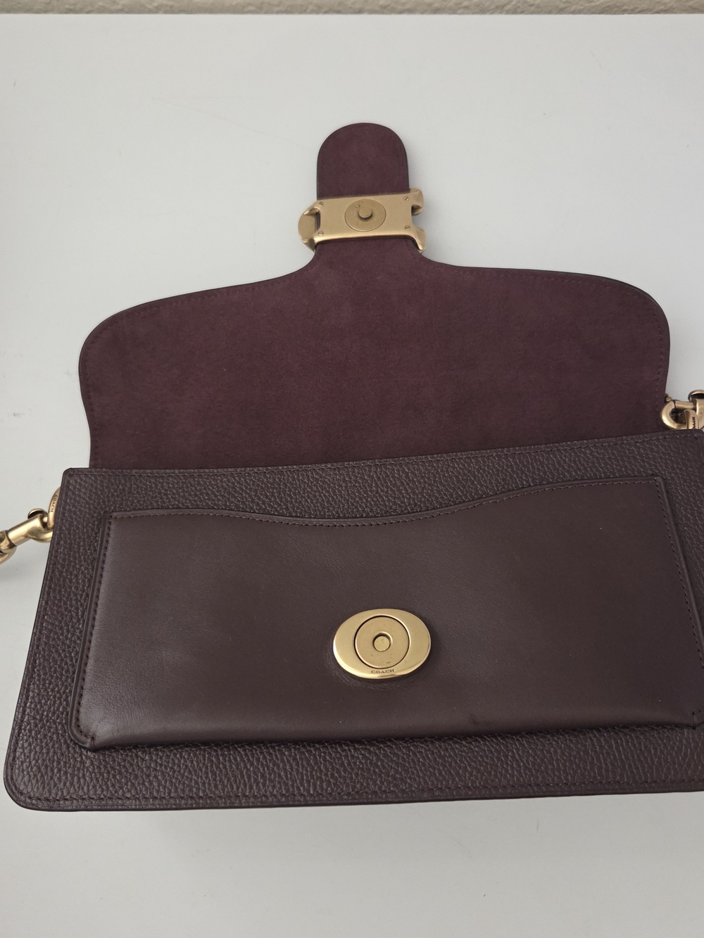 Coach Tabby Shoulder Bag 26 in Oxblood - Picture 11 of 16